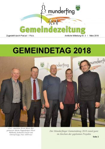 Gemeindezeitung März 2018