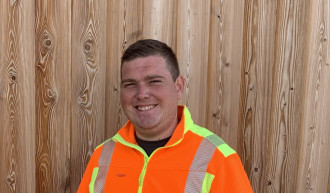 Bauhofleiter Fabian Hessenberger