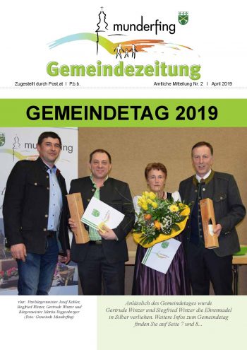 Gemeindezeitung April 2019