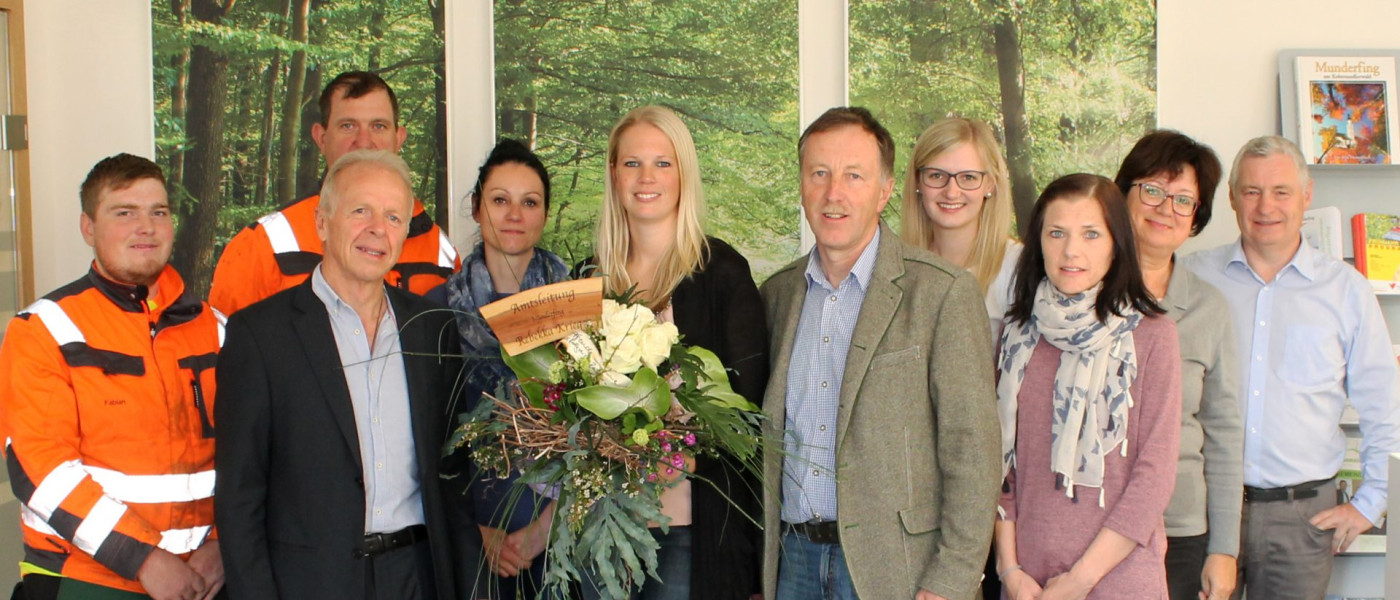 Dieses Bild zeigt das Team der Gemeinde Munderfing.