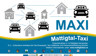 "Mattigtal-Taxi" - neue Gutscheine können abgeholt werden!