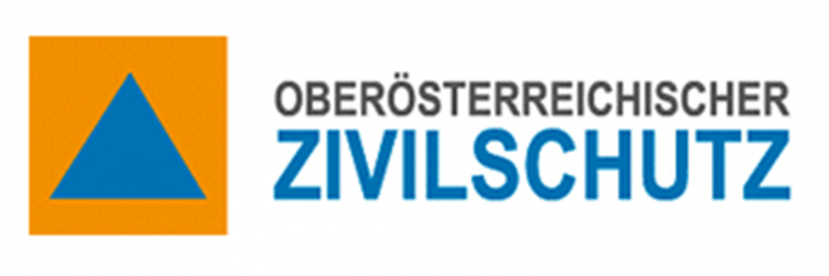 Dieses Bild zeigt das Logo des Oberösterreichischen Zivilschutzverbandes.