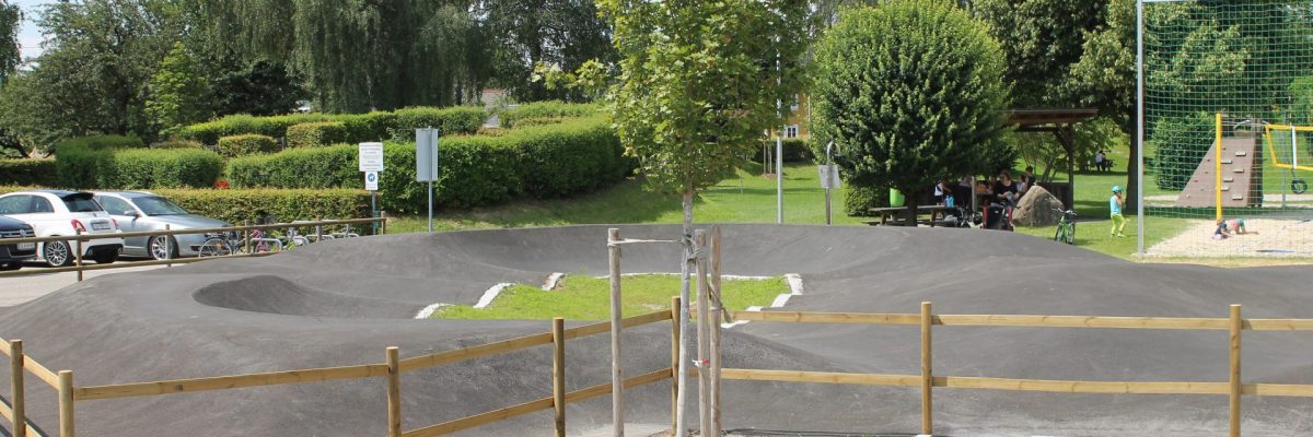 Dieses Bild zeigt die Pumptrack in Munderfing.