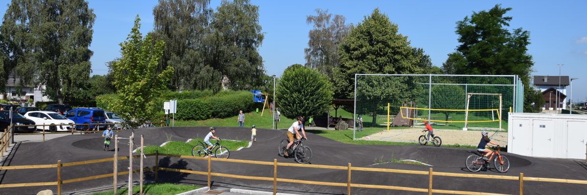 Dieses Bild zeigt die Pumptrack in Munderfing.