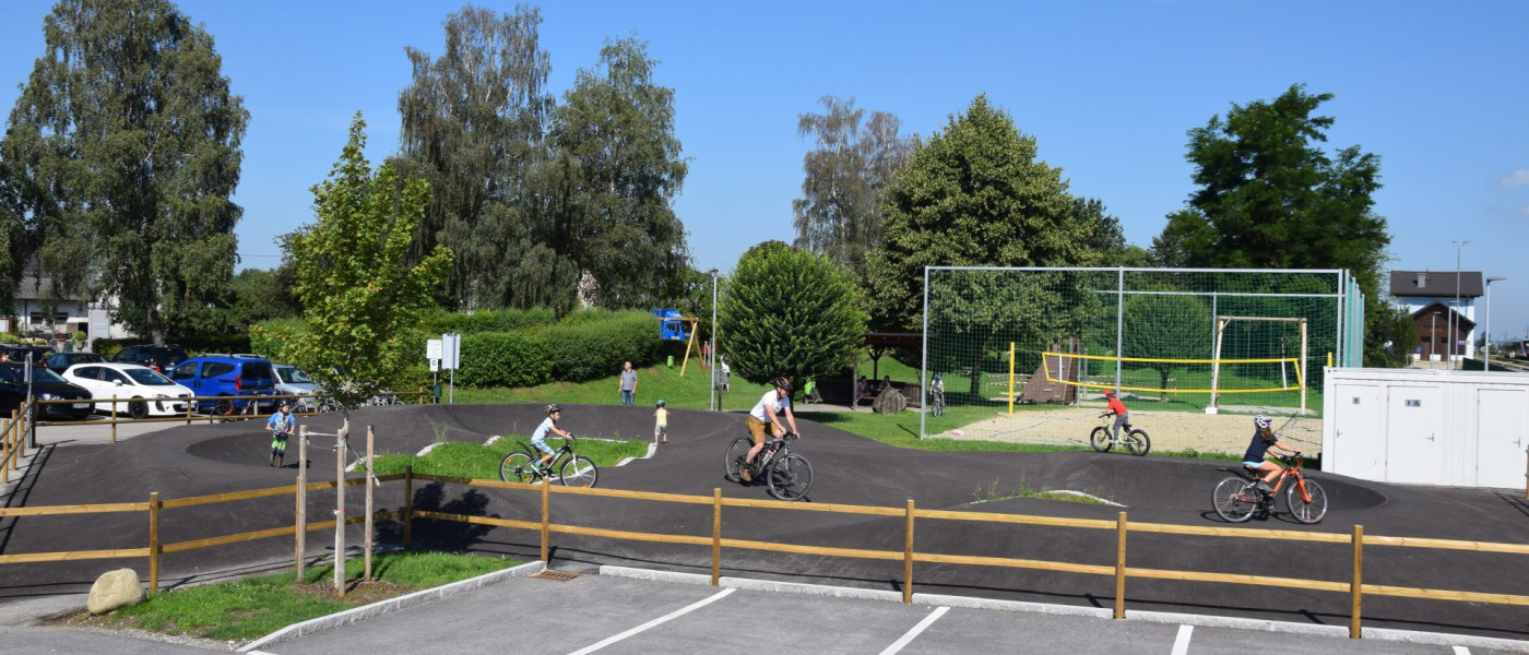 Dieses Bild zeigt die Pumptrack in Munderfing.