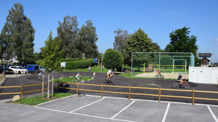 Benützung der Pumptrack
