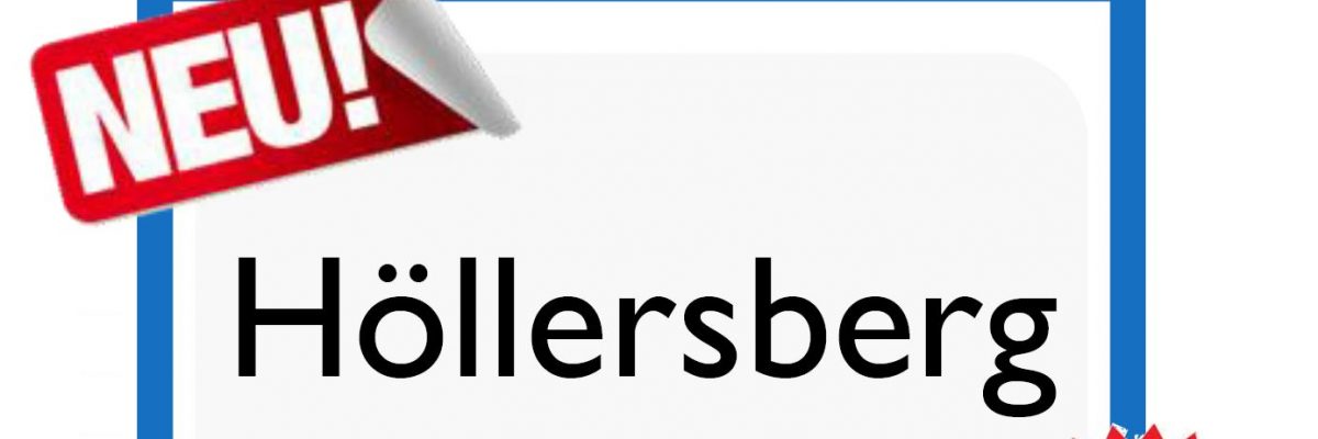 Dieses Bild zeigt eine Ortstafel mit dem Text Neu-Höllersberg.