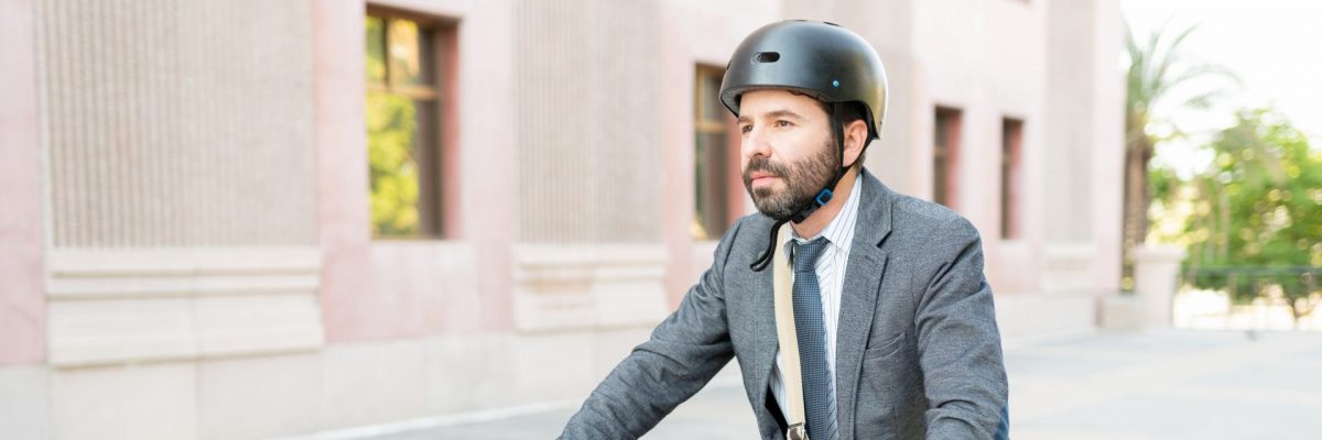 Dieses Bild zeigt einen Radfahrer.