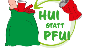 Flurreinigungsaktion "Hui statt Pfui"