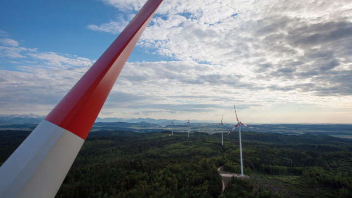 Errichtung der 6. Windkraftanlage - Baubericht