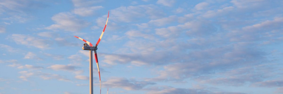 Dieses Bild zeigt den Windpark Munderfing (Foto: Astrid Knie)