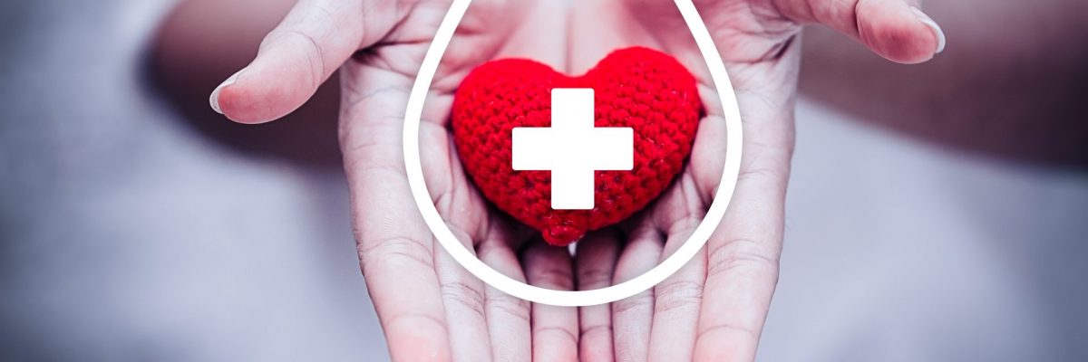 Dieses Bild zeigt zwei Hände, die ein Herz halten.