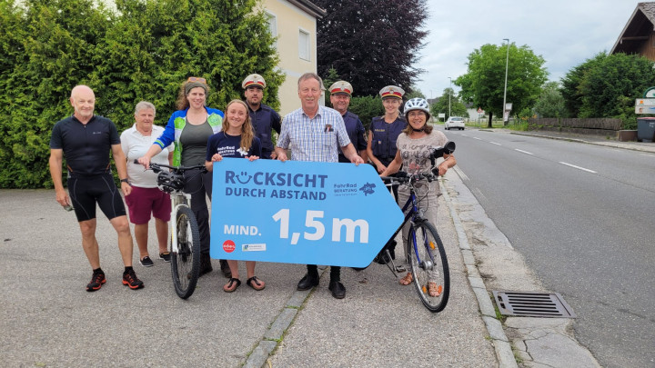 Rücksicht durch Abstand