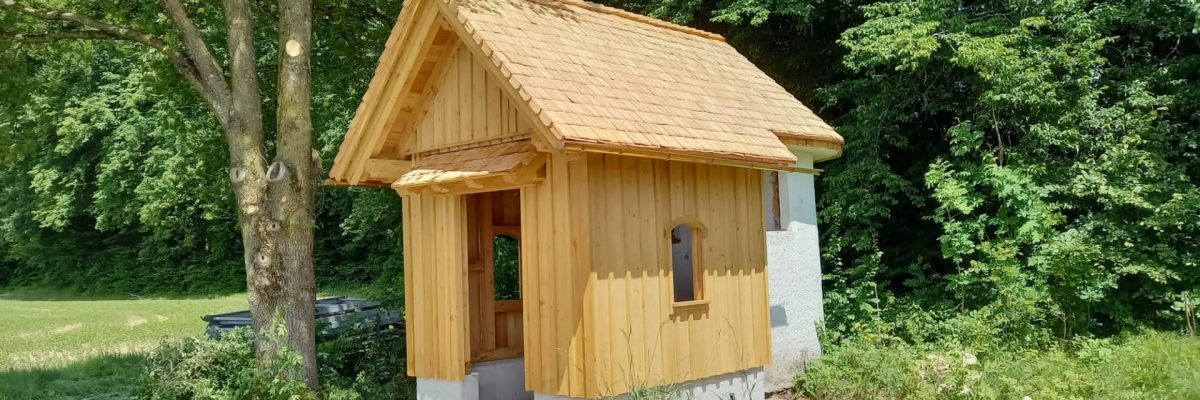 Dieses Bild zeigt die neu renovierte Siebenschläferkapelle.