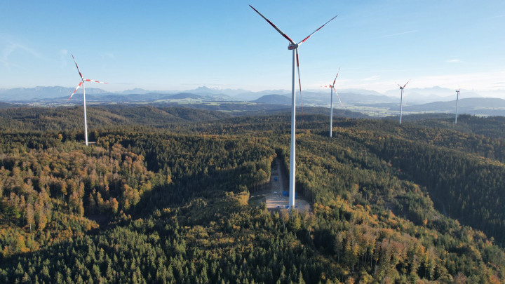 Aktuelle Windparkleistungen