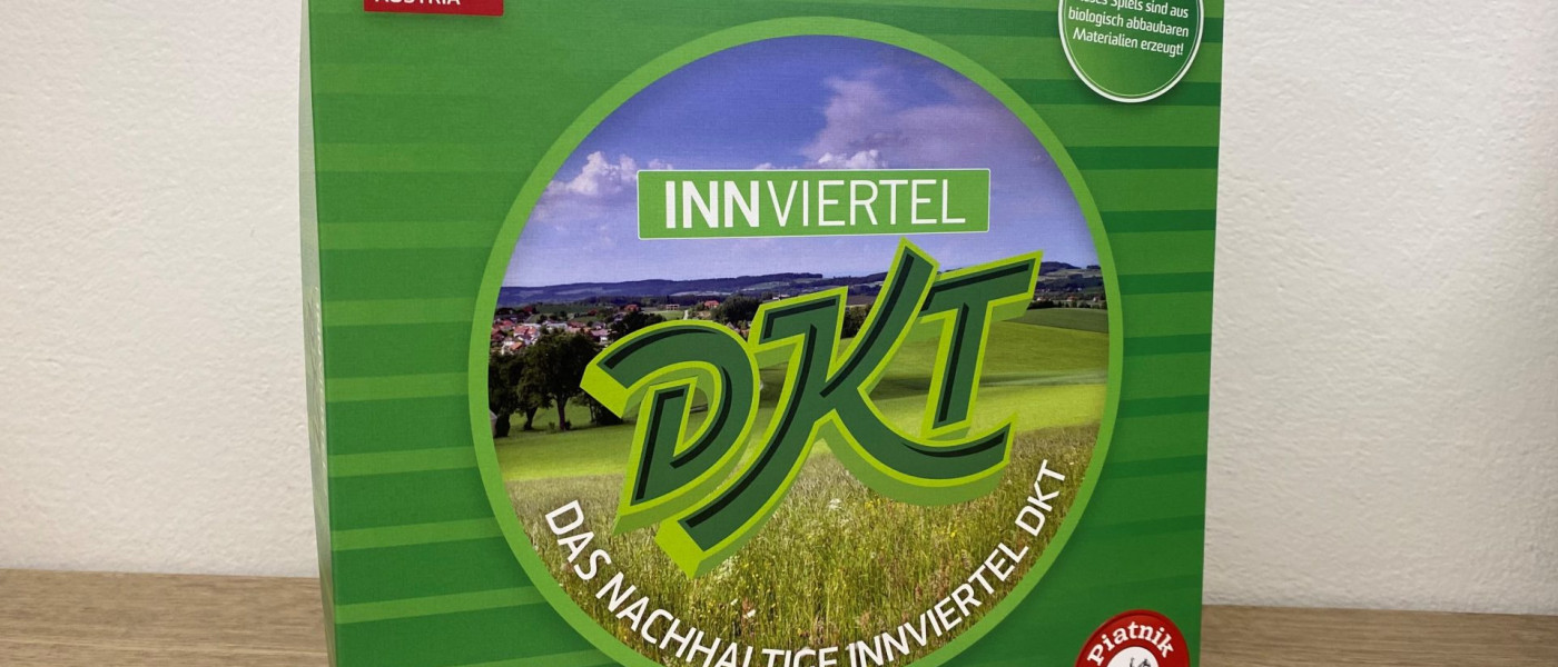 Dieses Bild zeigt das neue Brettspiel "DKT Innviertel"