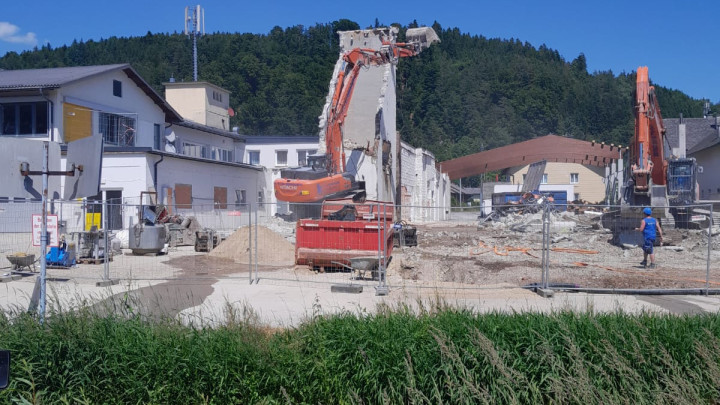 Umbau Spar - Vorankündigung zu möglichen erhöhten Lärmemissionen