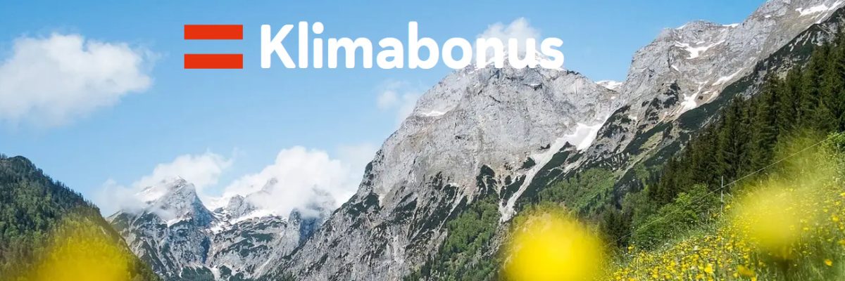 Dieses Bild zeigt ein Werbefoto für den Klimabonus.