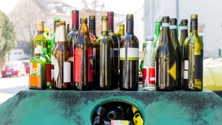 Neuer Standort für Glascontainer