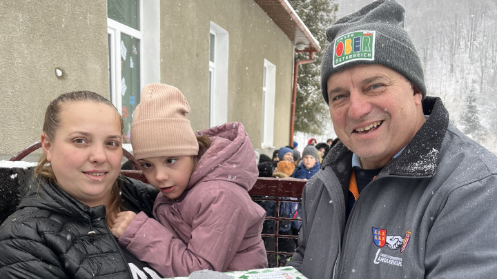 Christkindl aus der Schuhschachtel