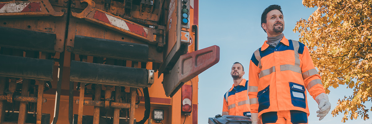 Dieses Bild zeigt die Müllabfuhr.