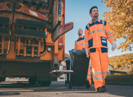 Dieses Bild zeigt die Müllabfuhr.