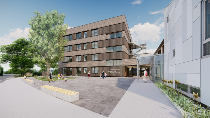 Schulzentrum Munderfing - Spatenstich