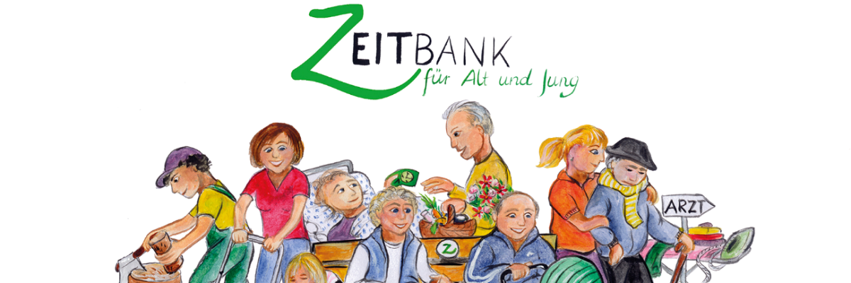 Dieses Bild zeigt das Logo des Vereines Zeitbank