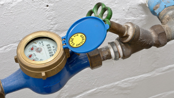 Wasseruhren Ablesung
