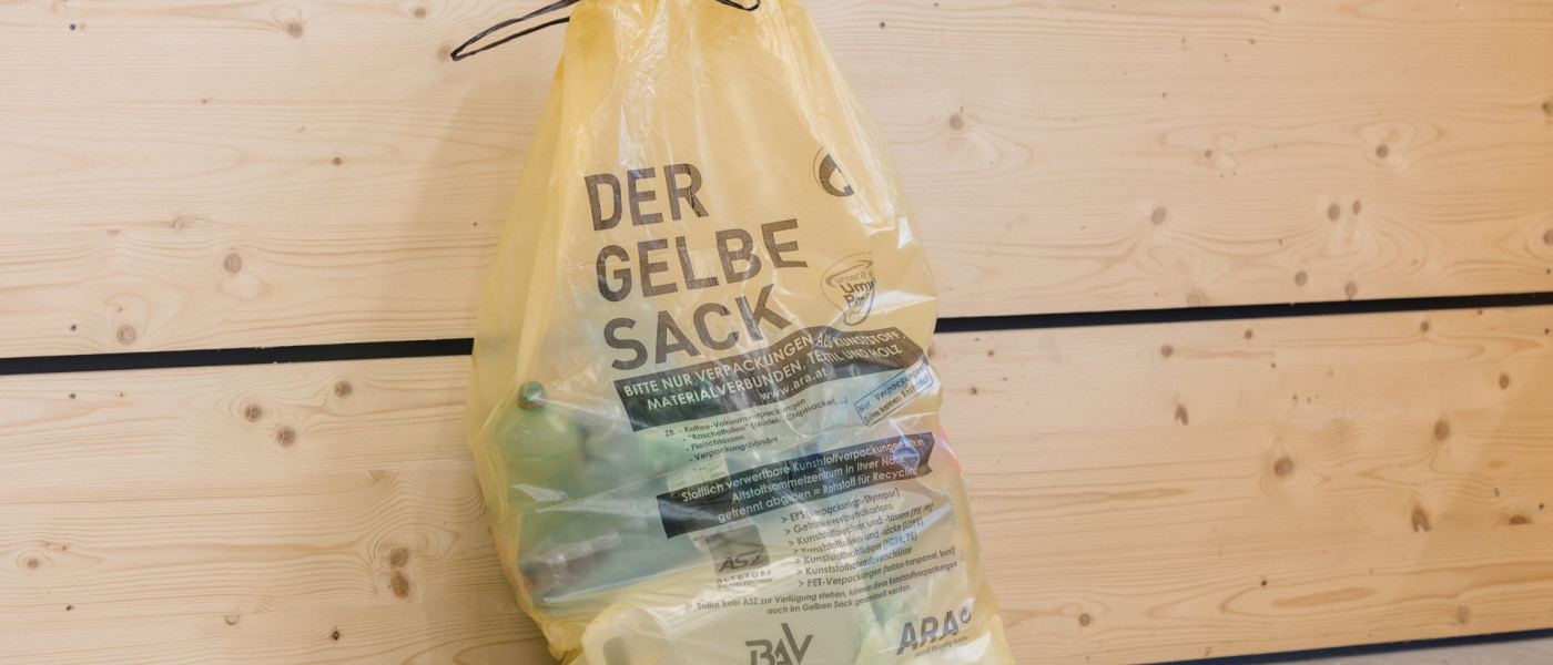einen geben Sack