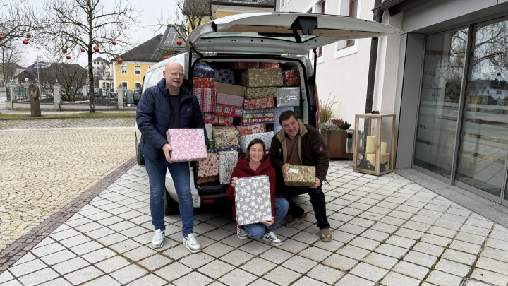 Christkindl aus der Schuhschachtel