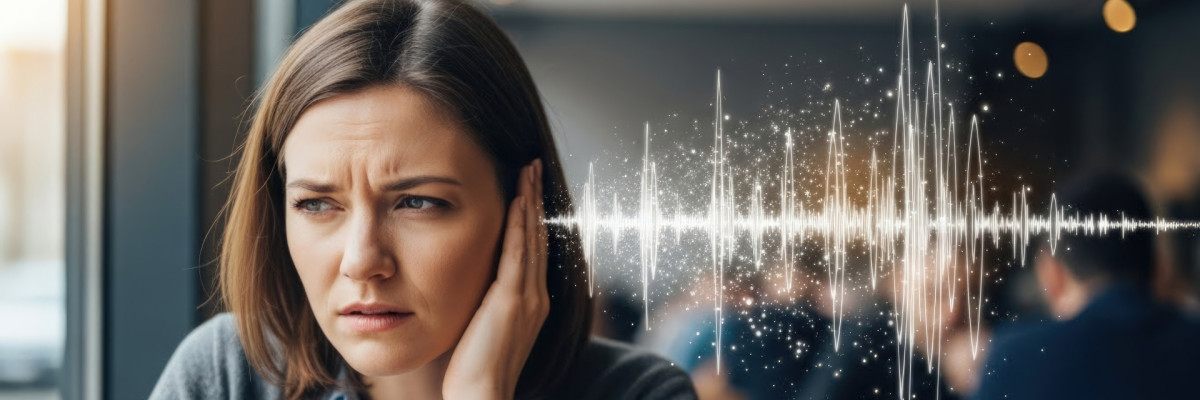 Person mit Hörproblemen