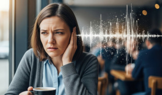 Person mit Hörproblemen