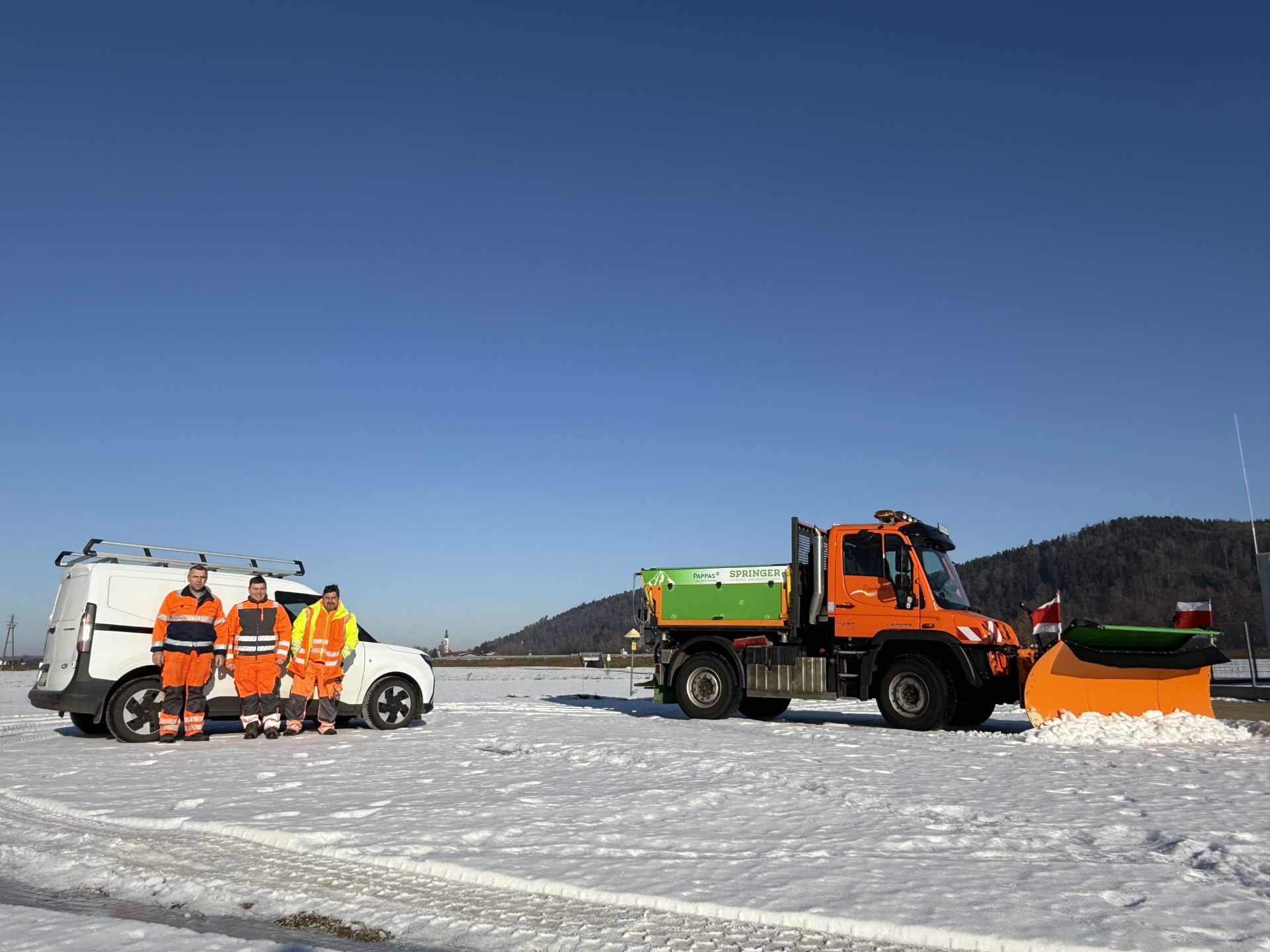 Unimog und Bauhof im Einsatz