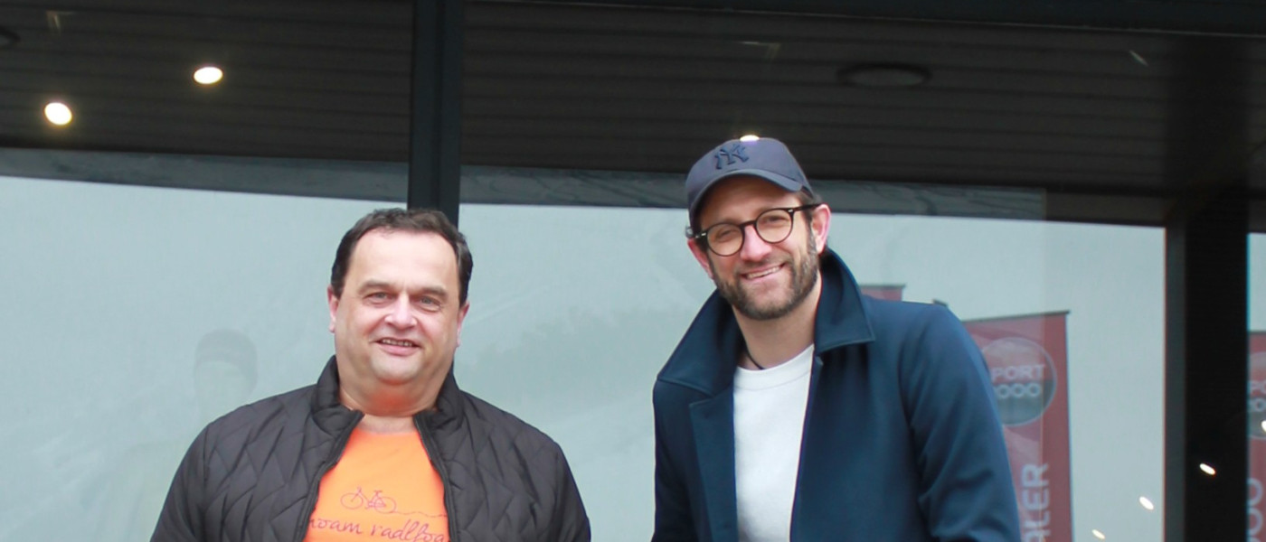 KEM Chef Fabian Wenger und Bürgermeister von Burgkirchen