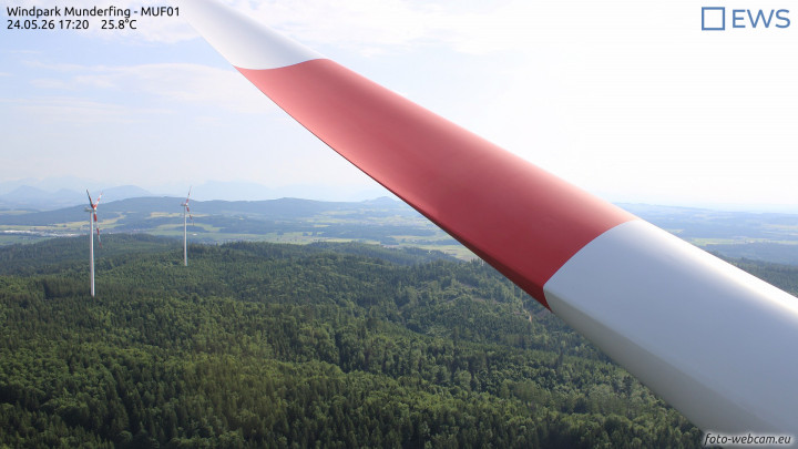 Neue Webcam beim Windpark Munderfing