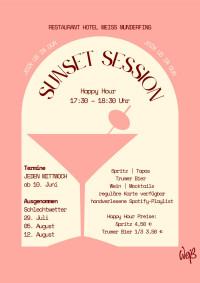 Sunset Session - Mi. 17.06.2026 um 17:30 Uhr