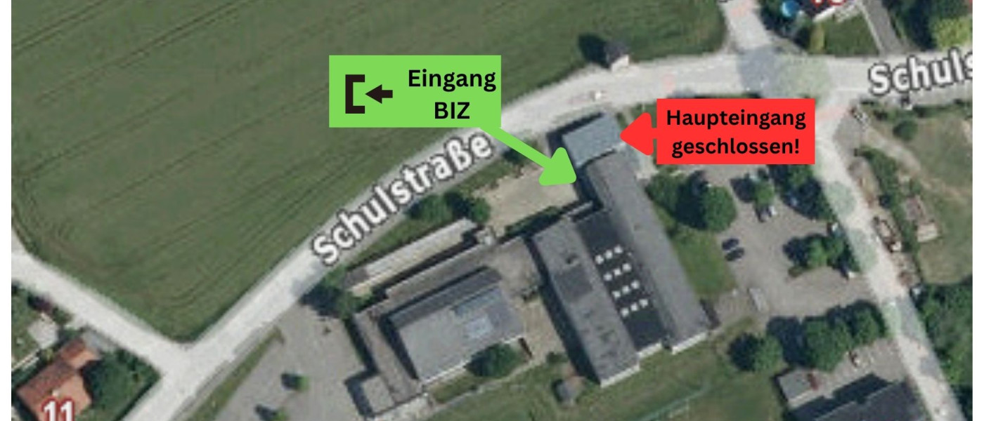 Haupteingang BIZ vorübergehend geschlossen