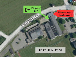 Haupteingang BIZ vorübergehend geschlossen