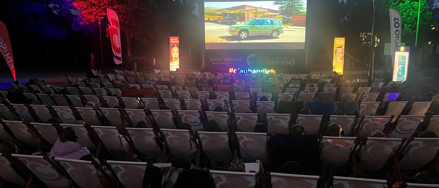 Silent Cinema am 21. Juli 226 am Dorfplatz Munderfing
